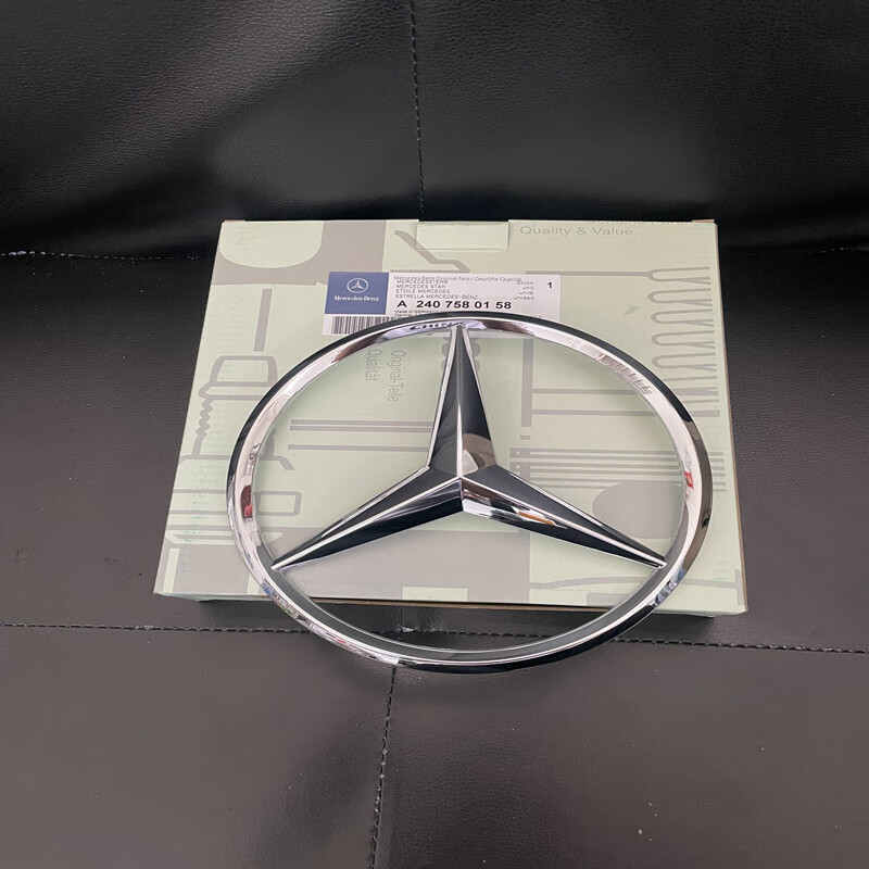 凯熙适用于奔驰a180 a200 a220 b180 b200 a45中网标志 前车标 大标