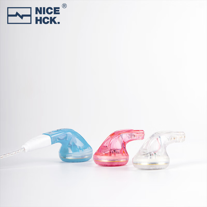 原道-原道可欣第三代平头塞更小尺寸佩戴舒适可换线HiFi带麦线控耳机 【原道可欣】透明3.5mm带麦