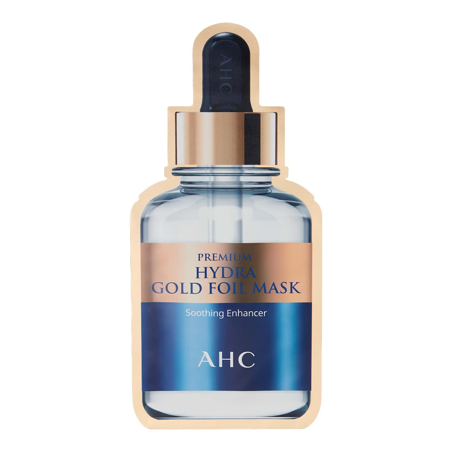 ahc爱和纯臻致奢润黄金锡纸蒸汽面膜补水保湿抗皱紧致生日礼物韩国 1