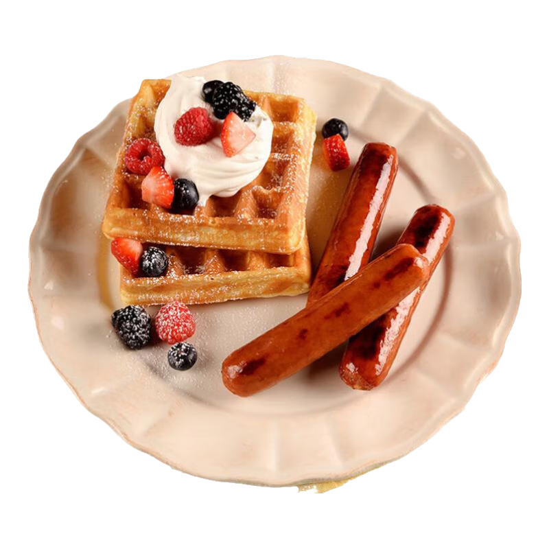 尊樂芝士牛肉烤腸爆汁純?nèi)饽c390g香腸 390g*1盒