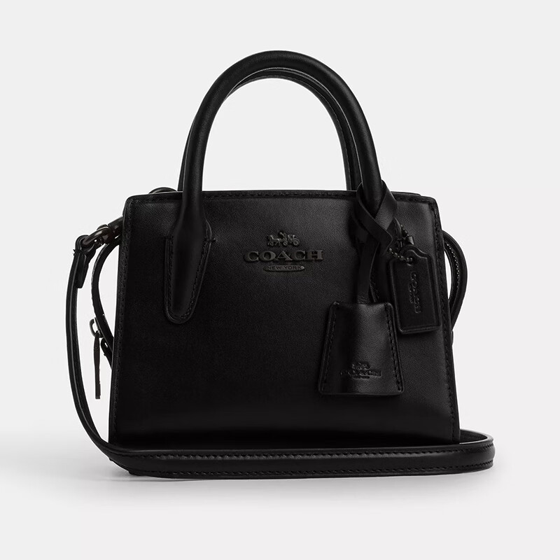 蔻驰(coach)女士包包 andrea 迷你包小牛皮时尚新款单肩斜挎包多功能