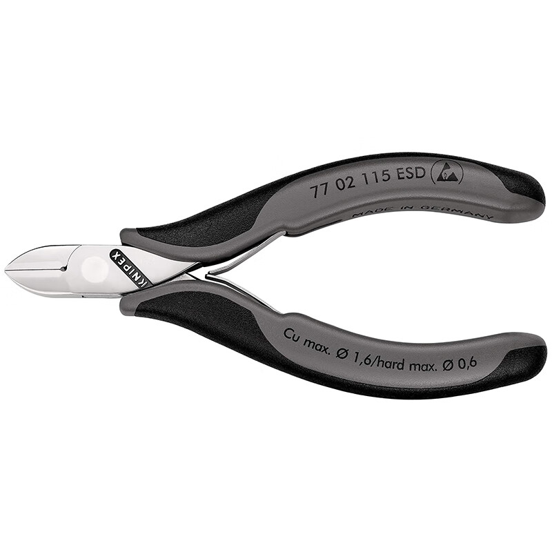 凯尼派克(knipex)77 02 115 esd电子斜口钳7702115esd 77 02 115 esd