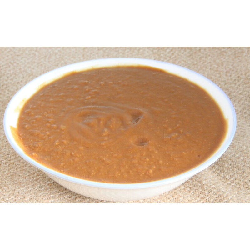 味巴哥东北农家大酱 手工自制大豆酱 黄豆酱汤 散装 大酱400克