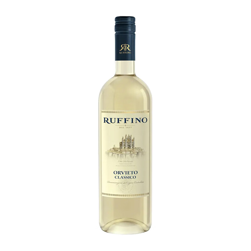 鲁芬诺（RUFFINO）意大利 托斯卡纳基昂蒂法定产区葡萄酒原装进口 奥维亚图经典白葡萄酒750ml