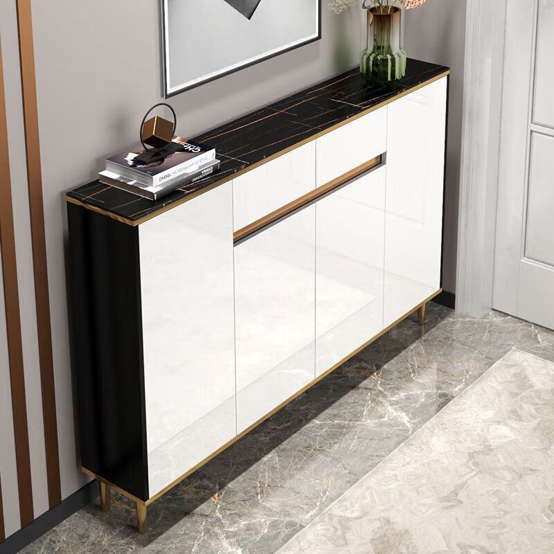 途轻奢鞋柜家用门口简约现代门外阳台储物小户型玄关柜2020 意式鞋柜