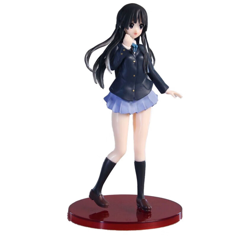 挽刻轻音少女平泽唯桌雕像田井中律周边动漫模型摆件 秋山澪