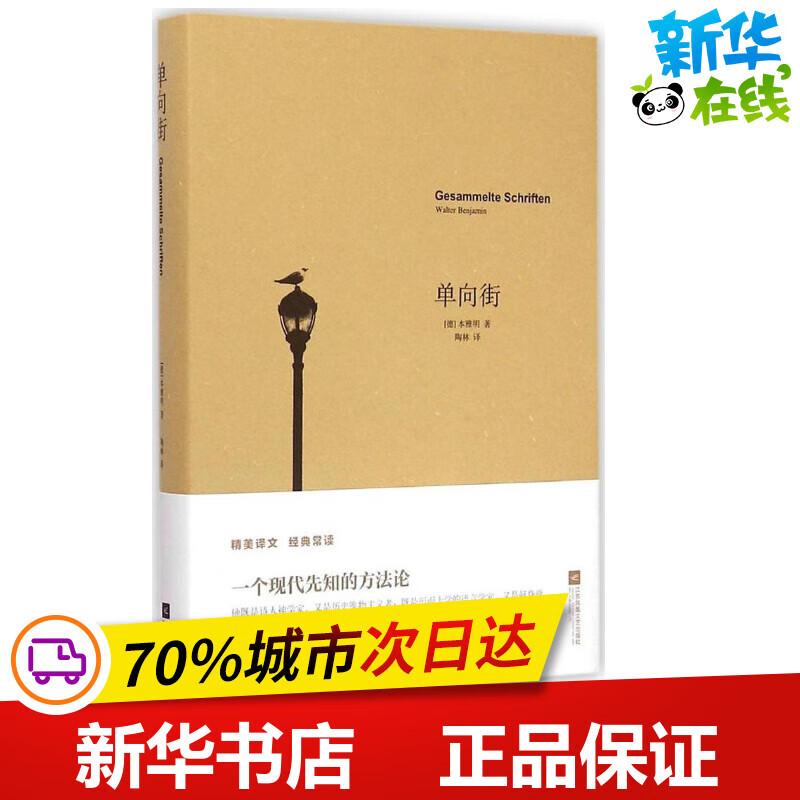 单向街 (德)瓦尔特·本雅明(walter benjamin) 著;陶林 译 著 中国
