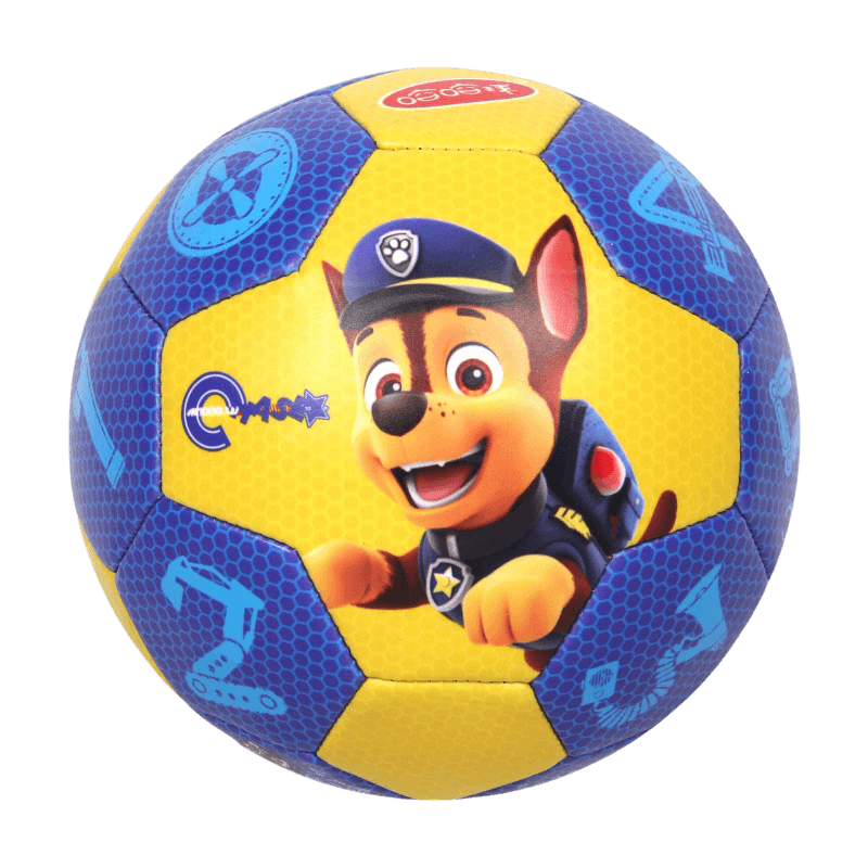 哈哈球兒童玩具球戶(hù)外運動(dòng)彈力球拍拍球0-3歲寶寶嬰兒小皮球節日禮物 2號足球阿奇-G5829藍色