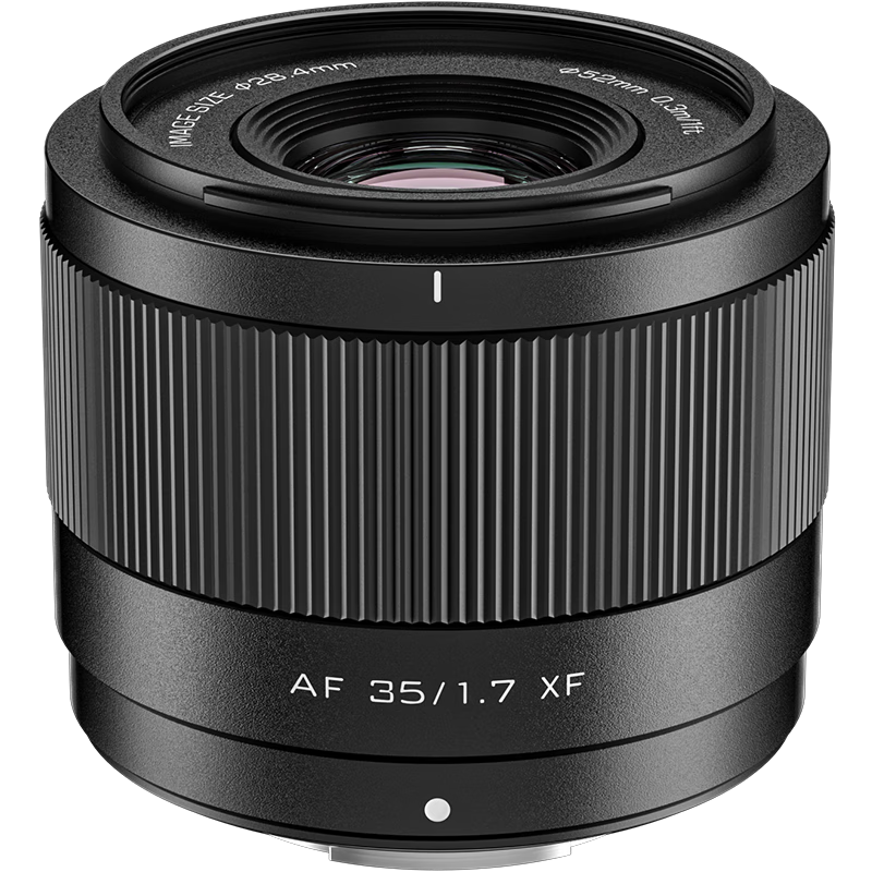唯卓仕35mm F1.7鏡頭自動(dòng)對焦大光圈半畫(huà)幅定焦人文鏡頭適用于X卡口Z卡口E卡口微單相機鏡頭 AF 35mm F1.7 Air XF（富士口） 官方標配