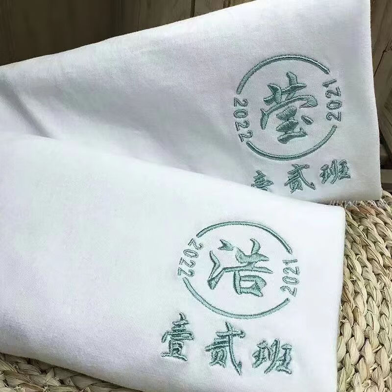 系句 seencho情侣装衣服一女一男情侣款夏短袖t恤毕业班服百姓定制