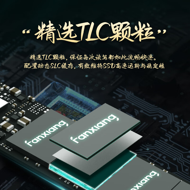 梵想（FANXIANG） SSD固态硬盘 M.2接口(NVMe协议)  S500系列 优质精选颗粒 S500pro 精选TLC颗粒 1T