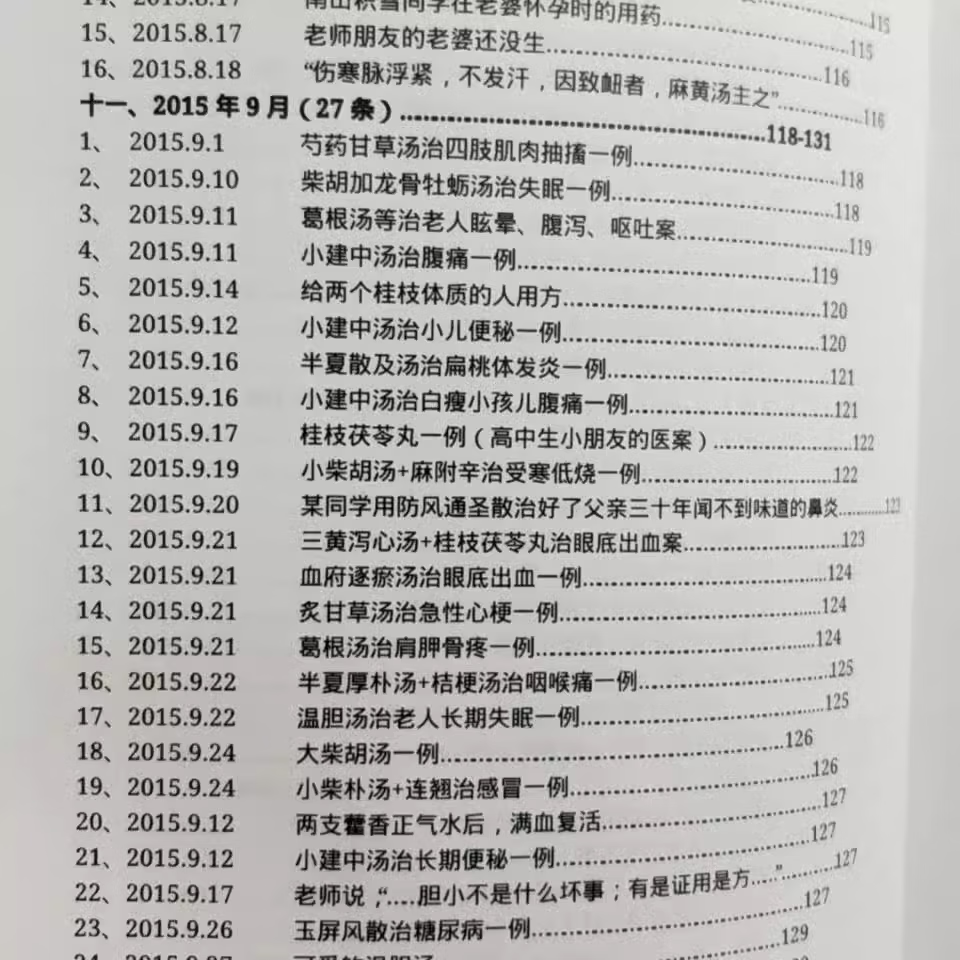 中医学院内部群绝密医案学习经方资料书籍 全书240页 现货包邮