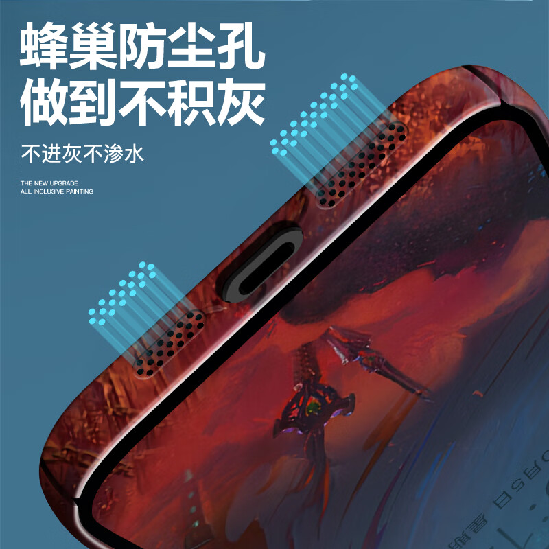 沐方木适用红米Tubro3手机壳新款国潮菲林壳Redmi Turbo 3中国风镜头全包创意个性网红潮流防摔保护套 红米Tubro3【碧湖锦鲤 】