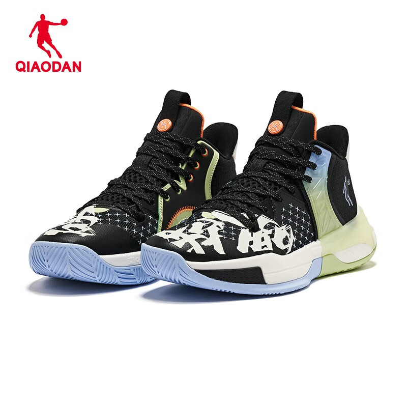 京东百亿补贴:乔丹qiaodan战戟5team运动鞋男巭科技耐磨减震中帮实战