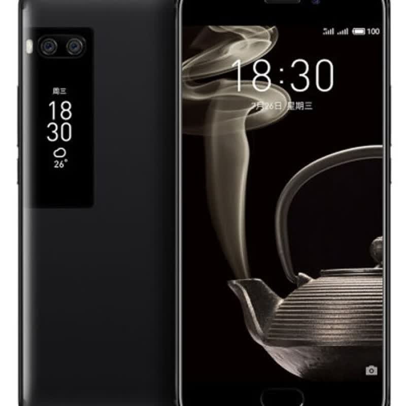 魅族pro6 网课游戏手机老人学生备用机二手 黑色魅族pro7 oled双屏4g