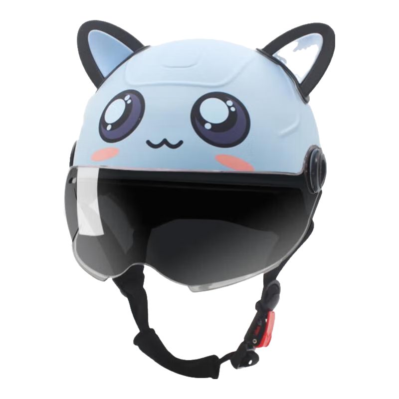 ���ڲ�������Դ��Luyuan����ͯͷ��3-6���ļ��ɰ���Ů����ȫñ�綯��ͷ������ȫ��3-12��3c��֤ ��ɫ���顾˫�����+��ɫ�̾���