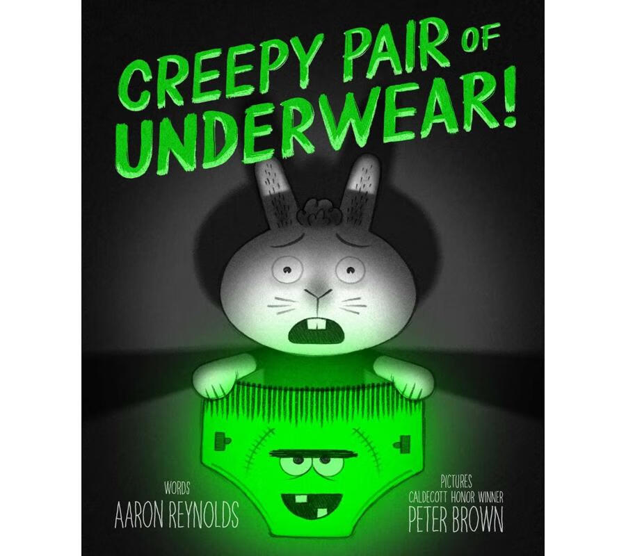 英文原版 内裤怪 胡萝卜怪系列 精装绘本 creepy pair of underwear!