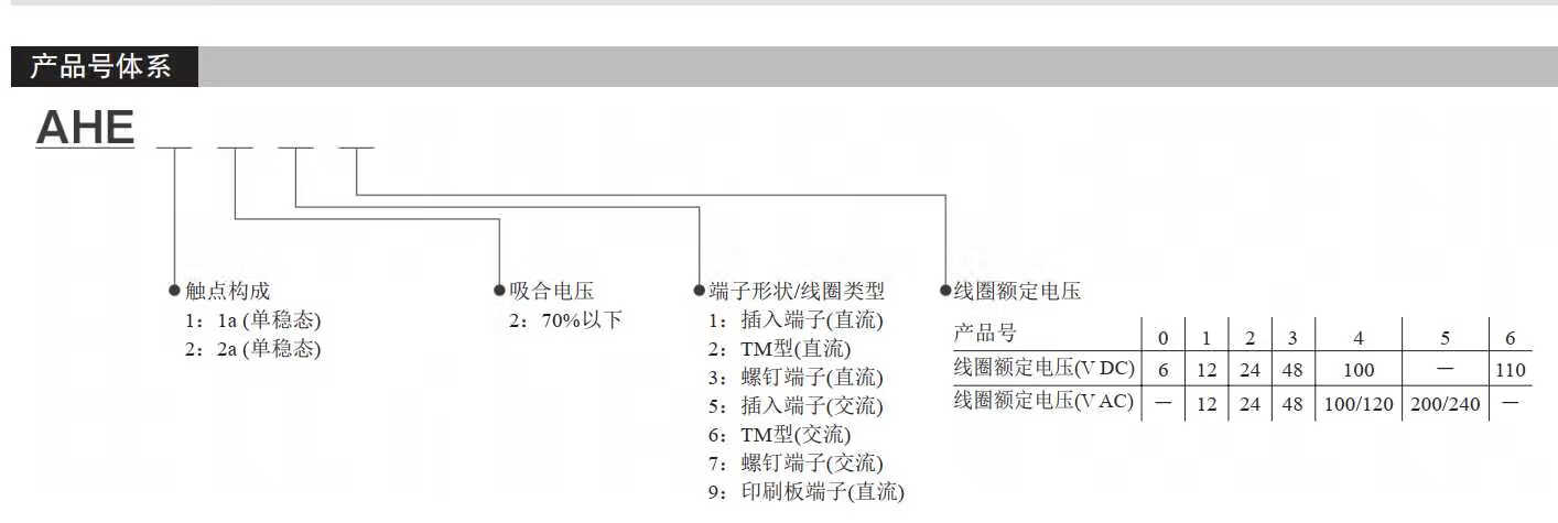 he2an-s-dc24v 大功率继电器 ahe2232 双刀单掷