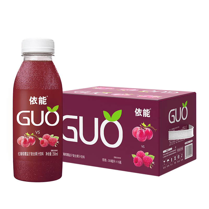 ����GUO ������ �����ӻ��ζ���� 350ml*15ƿ �۲͹�����������װ 53.37Ԫ����26.69Ԫ/����