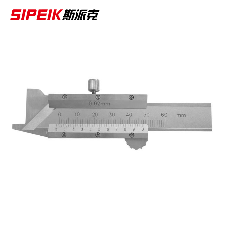 SIPEIK斯派克倒角规0-6mm倒角卡尺45度倒角量规测量尺游标卡规角度规 0-6mm倒角规30度