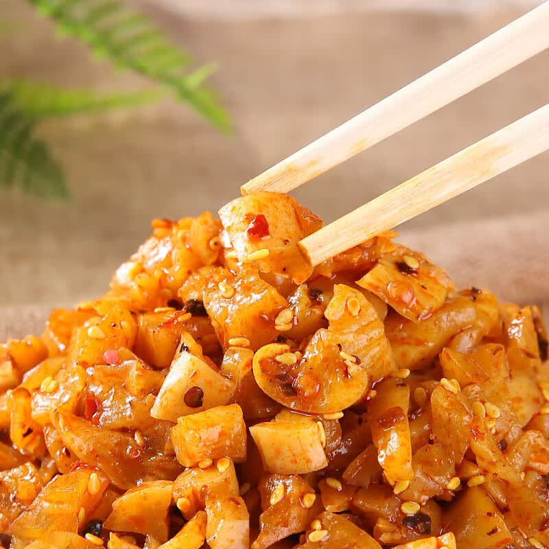 虎钢馋酱菜红油麻辣萝卜丁带箱十斤五香快酱香干小咸菜下饭菜餐饮装10