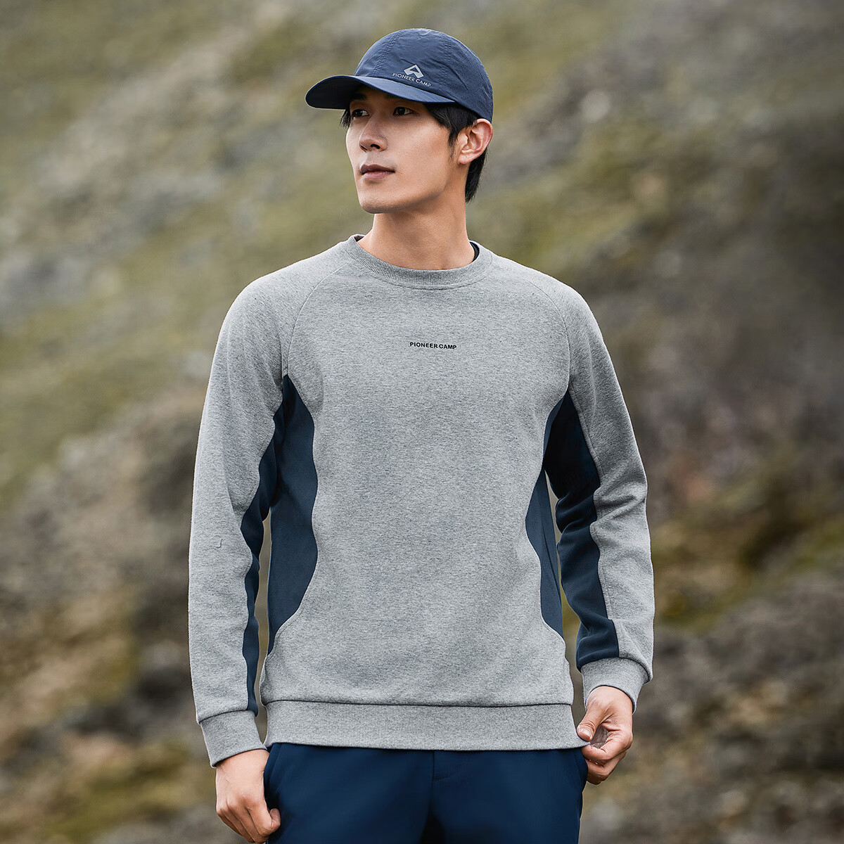 ��·�ߣ�Pioneer Camp��������ʿ�����Բ��ƴɫ������ѧ���������д��޳���������װ�¿� ǳ��� XXL