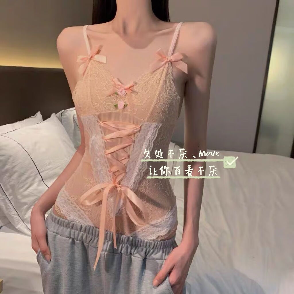 性感甜美蕾丝小胸聚拢暗扣免脱塑身收腹连体衣情趣内衣女极污度诱惑