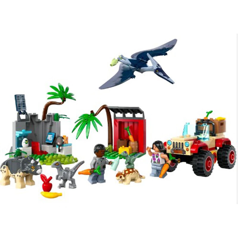 LEGO 乐高 侏罗纪世界系列 76963 小恐龙救援中心