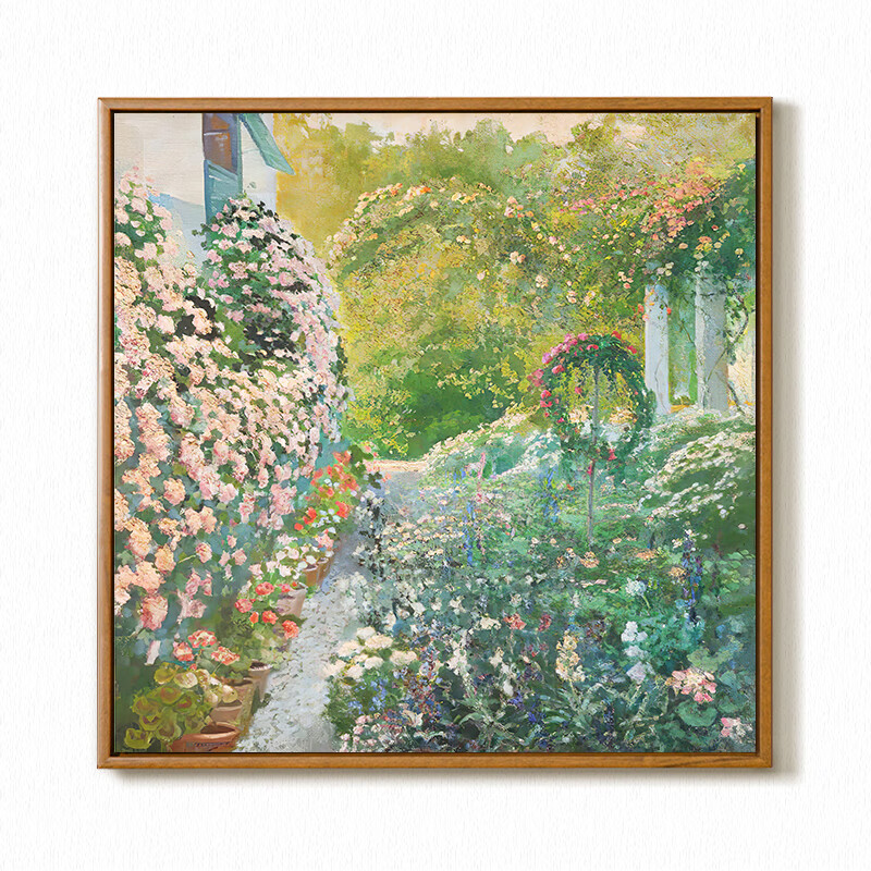 裕奢梵高装饰画沙发墙三联画客厅北欧卧室梵高莫奈风景油画餐厅尺寸如