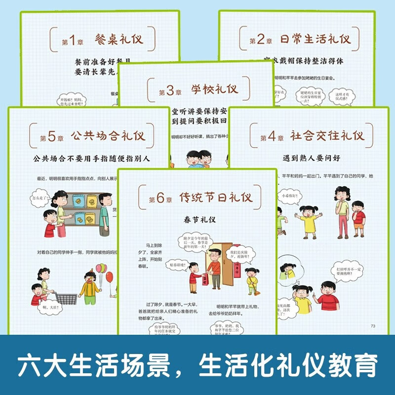 【官方正版-抖音推荐】赢在教养看漫画学礼仪 让孩子赢在教养上漫画版书 5-12岁家庭教育礼仪规矩适合孩子小学生教养漫画书籍 【抖音推荐单册】赢在教养详情图
