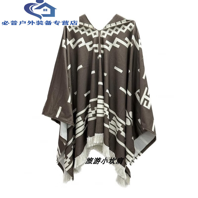 山头林村墨西哥披风 金三镖客cos披肩复古斗篷荒野中世纪西部牛仔演出