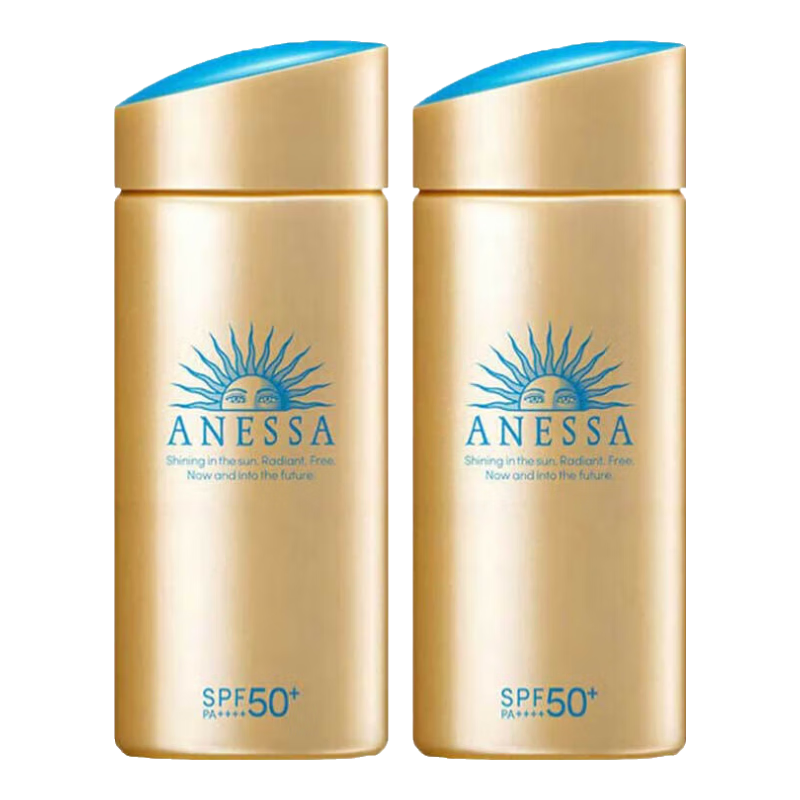ANESSA/����ɳ С��ƿ ��ɹ˪ SPF50+PA++++ 90ml 2֧