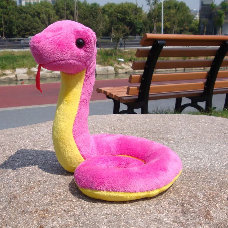 迪士尼萌萌蛇可爱儿童玩具安抚宝宝十二生肖毛绒玩具公仔蛇玩偶生日