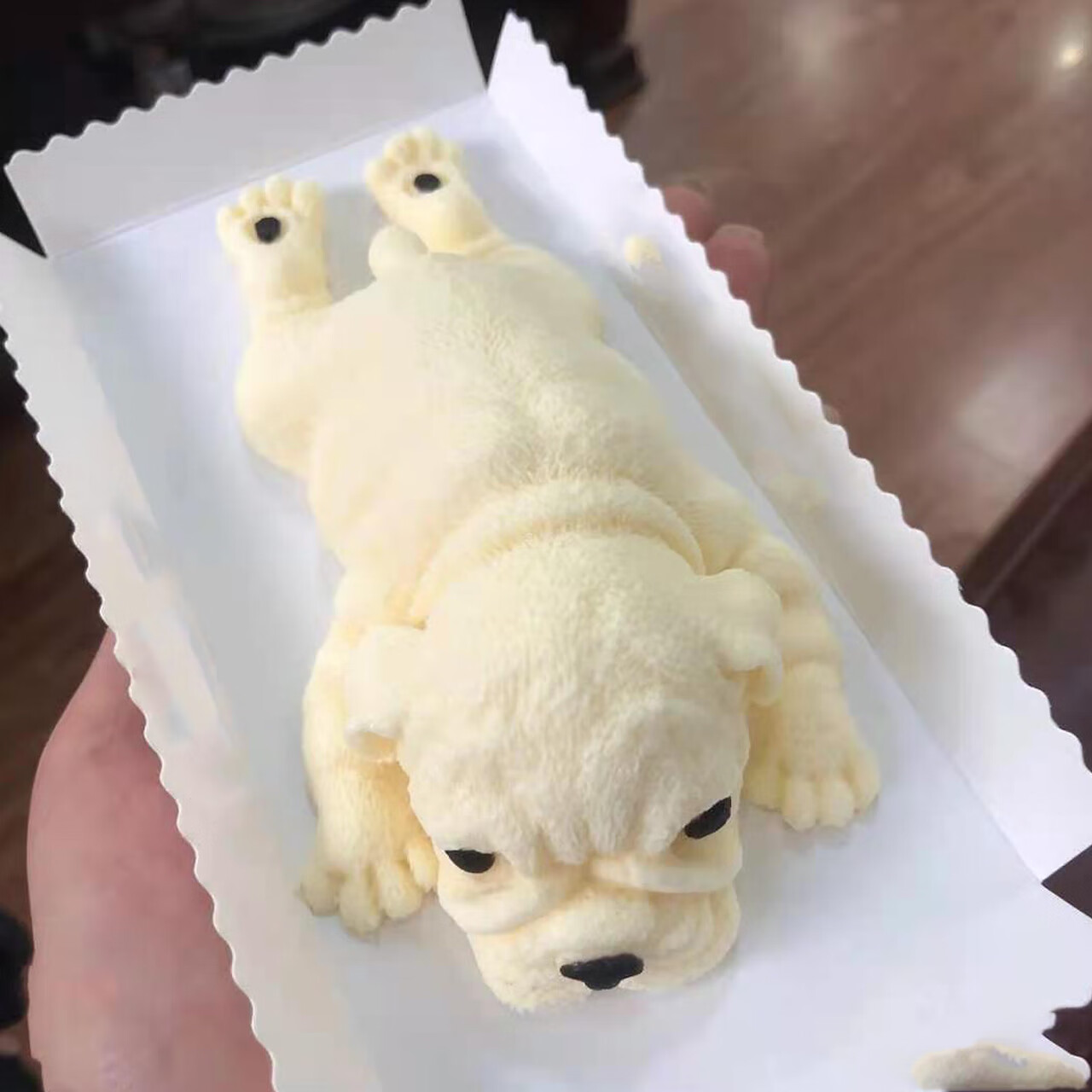 星港湾新款沙皮狗慕斯生日蛋糕小狗蛋糕男女士儿童男孩女孩全国同城