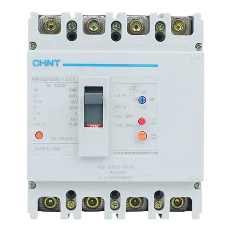 ��̩��CHNT��NM1LE©�籣���� ��·��4P�������߿������� NM1LE-4P-125A
