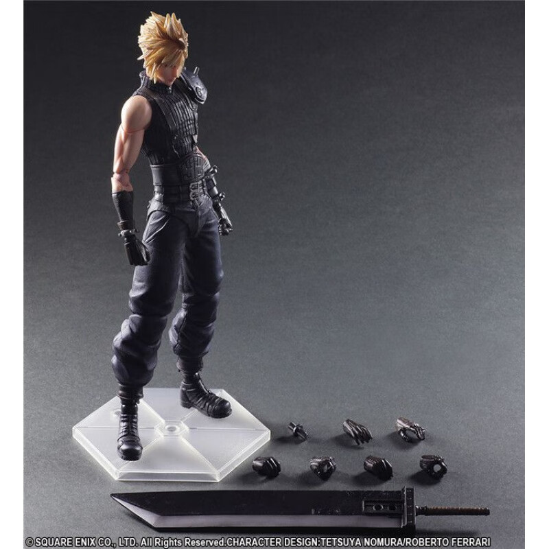 pa改终幻想15手办周边克劳德蒂法诺克提斯公仔模型玩具玩偶可动