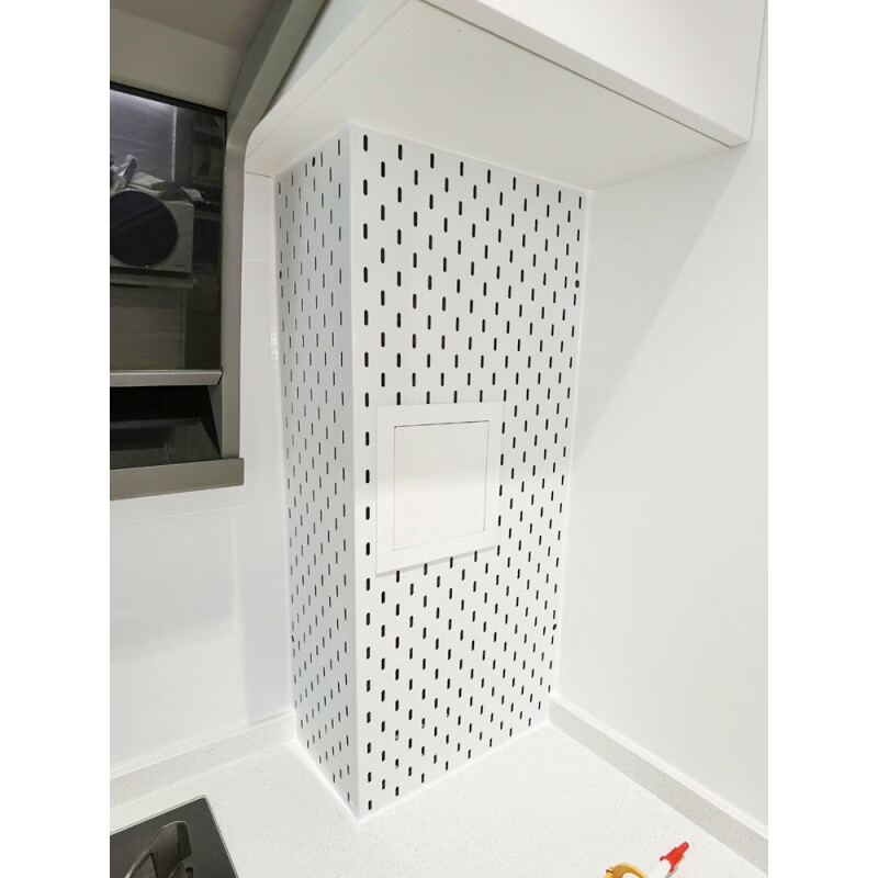 萌依儿(mengyier)洞洞板包管道 亚克力洞洞板包下水管厨房燃气管遮挡