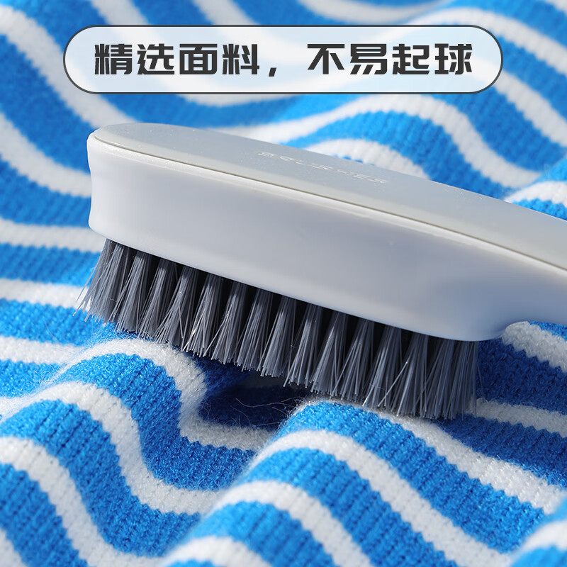 巴布豆儿童毛衣秋冬新款男孩保暖针织衫时尚条纹女童加绒舒适内搭冬装 蓝 敞篷巴布组合 120