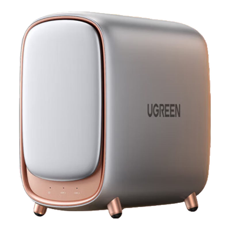 ������UGREEN��DH2600 NAS ˽���� ��ͥ����洢 ������ ˫��λ ǧ������ ��еӲ���ڴ洢�� ���� DH2600 4G*2�ڴ� ����Ʒ�豸�ʱ�����Ӳ�����꡿