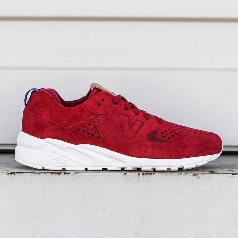 new balance新百伦580系列 绒面革耐磨防滑舒适女士跑步鞋休闲运动鞋