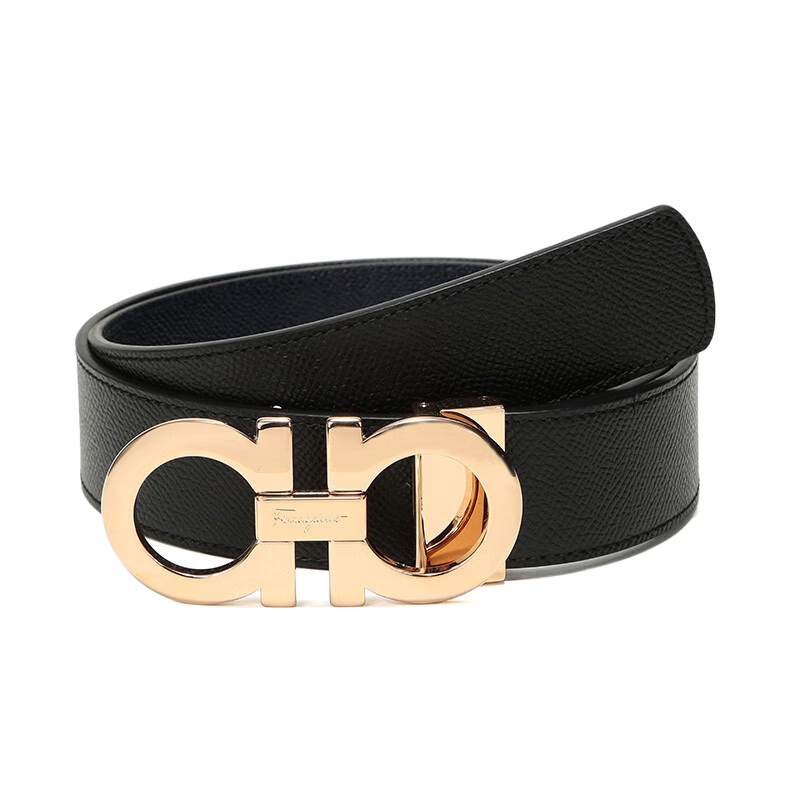 ڲĽFerragamoƷ ʿɲüʽ˫Ƥ3.5cm 675542 0714423 ɫȺɫ 95