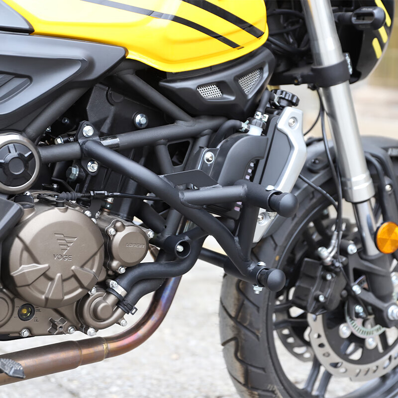 zhu)适用于隆鑫无极300ac保险杠300r竞技杠发动机前保护杠后货架改装