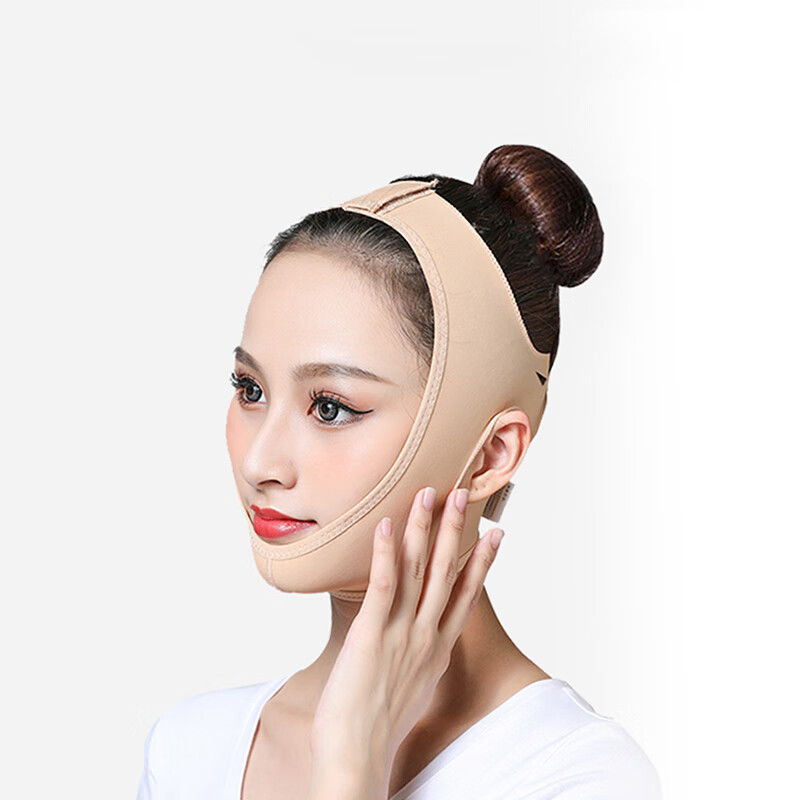 后面罩面部吸脂术后面罩下颌套抽脂弹力绷带线雕头套头套医用术后加压