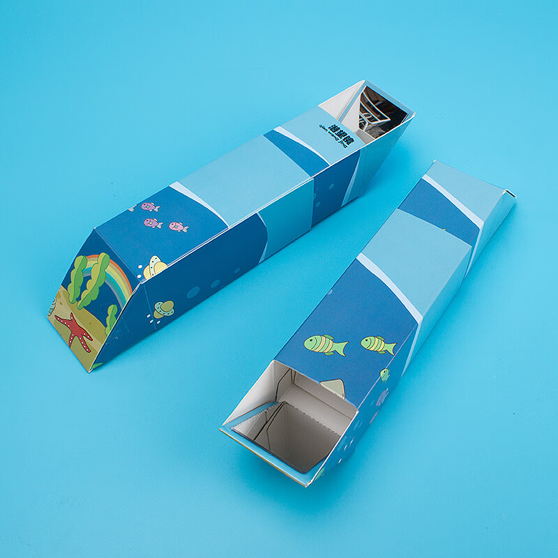 好沐音(haomuyin)潜望镜手工制作材料包 科学五年级diy伸缩潜望镜