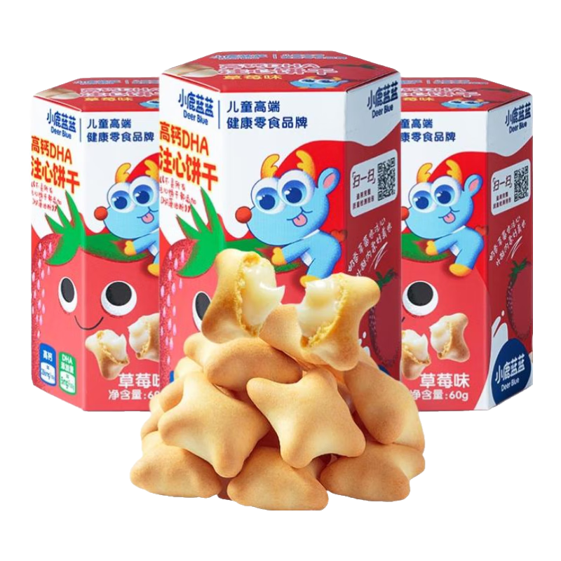 ���ڲ�����С¹�����߸�DHAעо���ɶ�ͯ��ʳ����Ӫ�����ɼ��Ĳ�ݮ���� �߸�DHAע�ı���3��/180g 16.9Ԫ