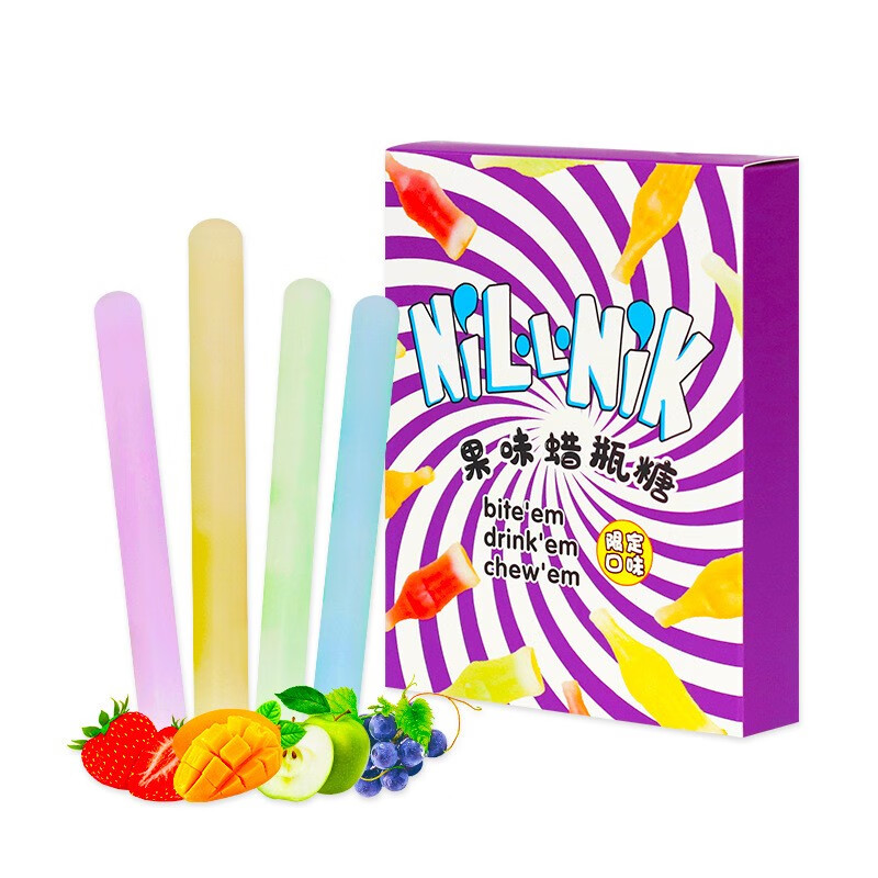 隽颜堂蜡瓶糖可食用饮料糖新款儿童休闲食品蜡瓶糖果汁糖可乐汽水软糖