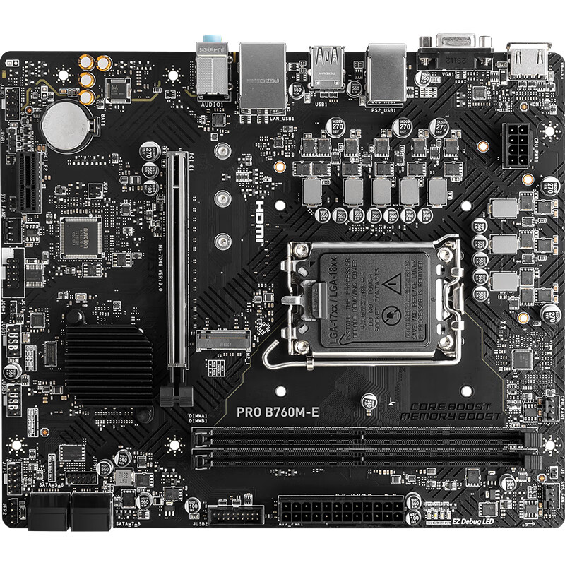 微星 PRO B760M-E DDR5 图 7