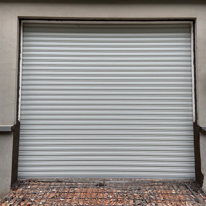 画萌上海卷帘门 厂房电动抗风卷闸门 遥控防盗车库门同城测量安装 浅