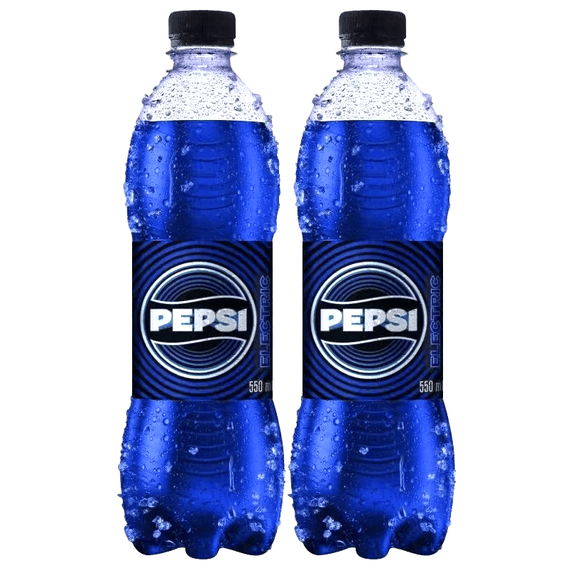 百事可乐泰国进口百事蓝色可乐汽水碳酸饮料550ml/1l泰国711同款网红