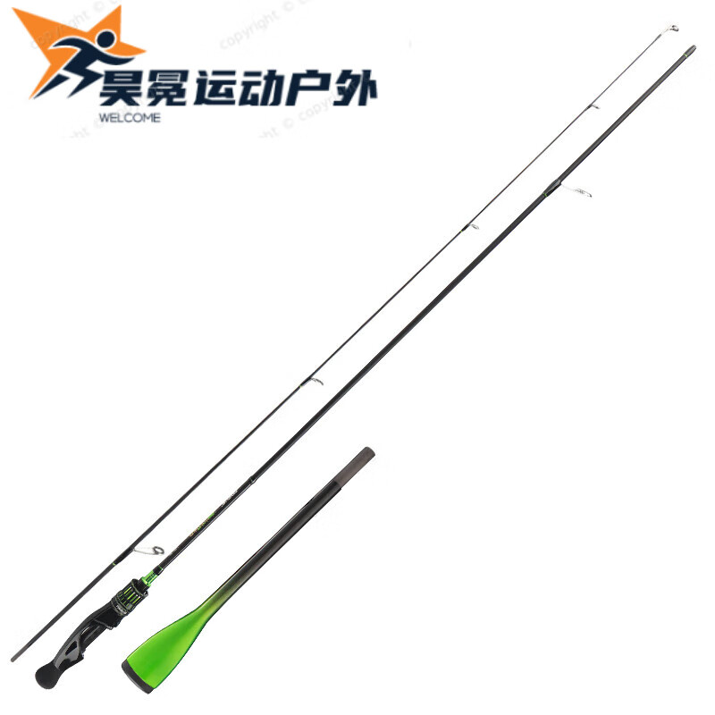 0导环l中快路亚滑漂竿两种手把路滑竿套装 68米 可变式路滑竿1.5